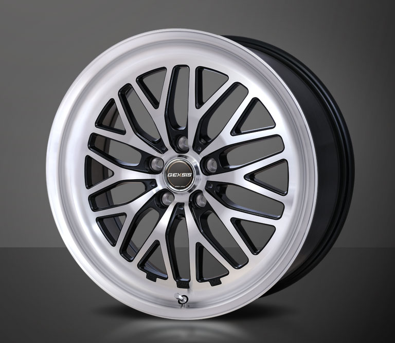 ホイール プリウスα ZVW40/41W トヨタ モンツァジャパン 1本 【19×7.0J 5-114.3 INSET40 PBK】 ジェクシス GM210 19インチ 5穴の画像