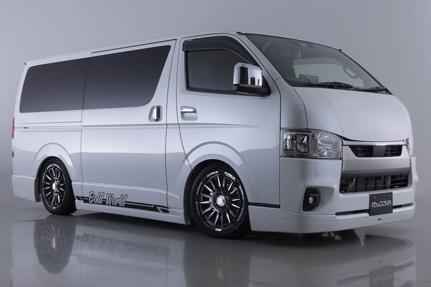 ウェッズ ホイール ウェッズアドベンチャー マッコイズRV-5 ハイエースバン 200系 トヨタ 17インチ 6H 4本セット 0040985 WEDSの画像