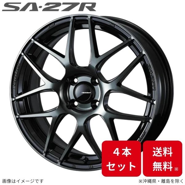 ウェッズ ホイール ウェッズスポーツ SA-27R  NV100 クリッパーリオ DR64W 日産 15インチ 4H 4本セット 0074157 WEDS｜car-parts-diy