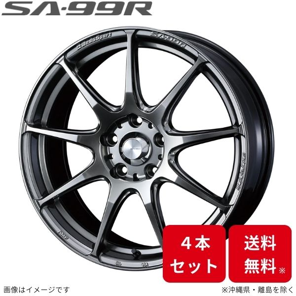 ウェッズ ホイール ウェッズスポーツ SA 99R ムーヴキャンバス LA850系 ダイハツ 15インチ 4H 4本セット 0073859 WEDS :0073859 qq e f2 78280d4:車パーツDIY.com