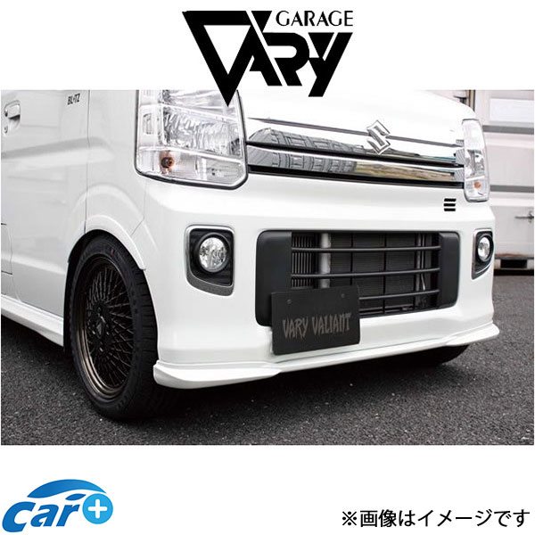 ガレージベリー フロントリップスポイラー エブリイワゴン DA17W 501 001 GARAGE VARY 外装 エアロ : 501 001 qq e f2 1066t : CARPLUS