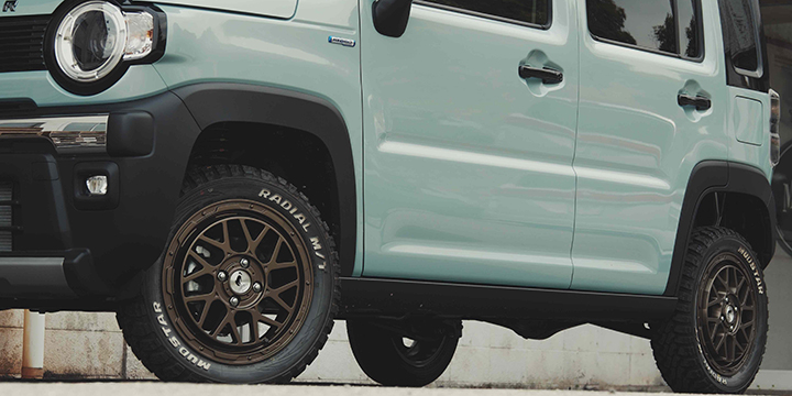 ACC エーシーシー EASY-UP F\u0026R SET イージーアップ フロント・リアセット ハスラー MR92S/52S 4WD 7307の画像