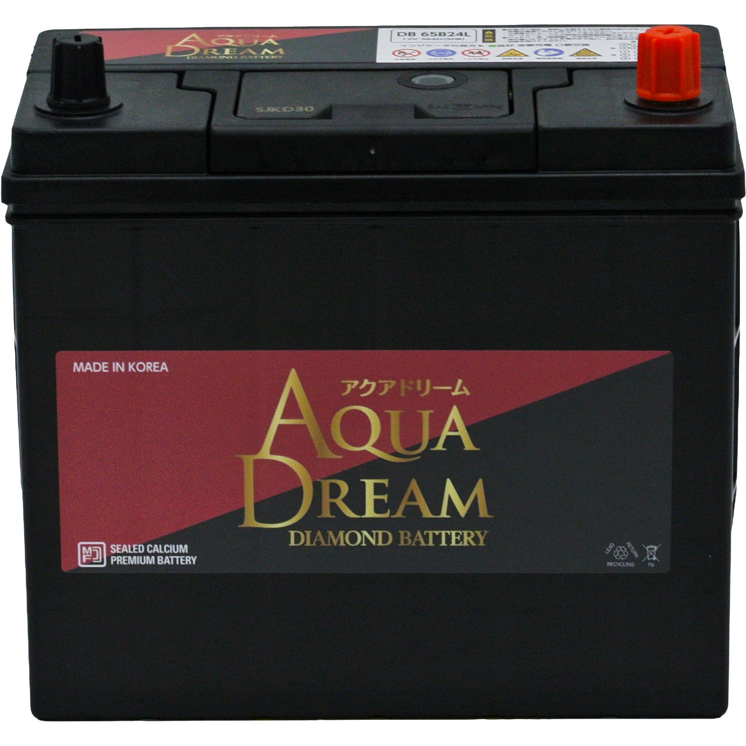 AQUA DREAM アクアドリーム DB-65B24L 国産車用 充電制御車対応バッテリー DIAMOND メンテナンスフリー 1個 AD-DB- 65B24L 4549277017213 CARPLUS - 通販 - Yahoo ショッピング