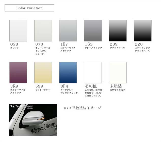 AVEST ドアミラーウインカーレンズ付カバー クローム×ブルーLED(カラー