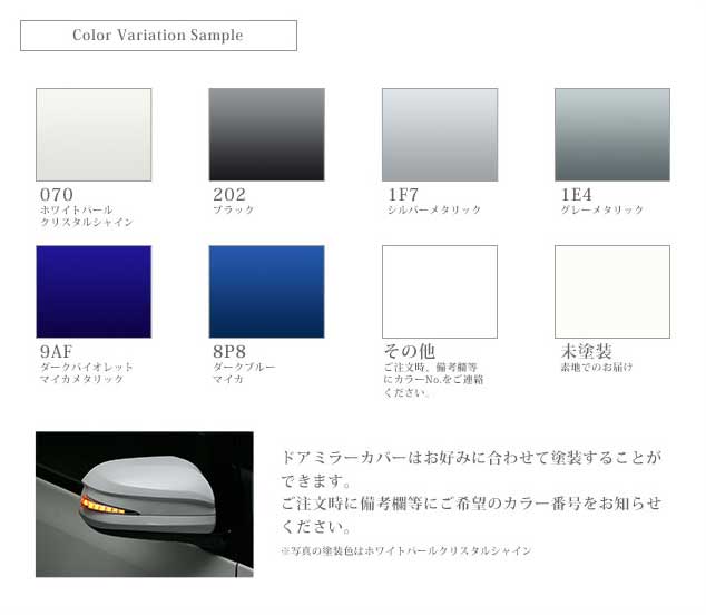 AVEST アベスト VerticalArrow Type Zs 流れるドアミラーウインカー