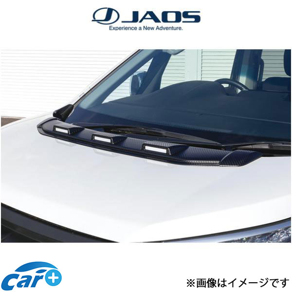 ジャオス ボンネットディフレクター(カーボン調) デリカ D:5 B036306CL JAOS