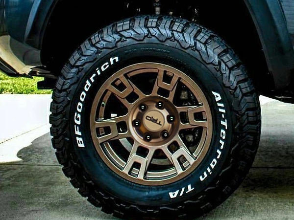 USトヨタ純正 TRD ブロンズ タコマ ホイール 1台分4本セット【17×7.0J