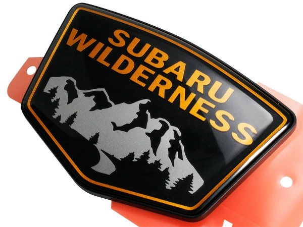 USスバル純正 Wilderness サイドエンブレム 2個セット フォレスター SK 