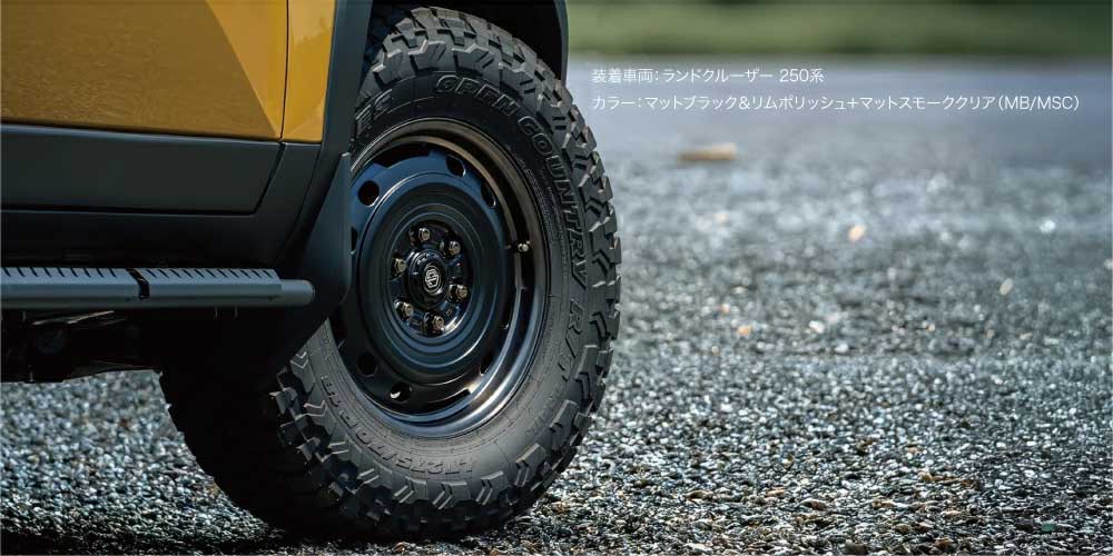 C.L.LINK シーエルリンク UNIONRIM TX 18×7.5J +55 139.7 6H MB/MSC UTX18755513976mbsp_3