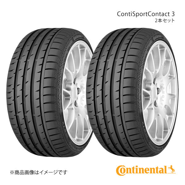Continental ContiSportContact 3 タイヤ 2本セット 275/40R18 99Y ☆ SSR E BMW/MINI/ROLLS-ROYCE承認 ☆マーク付 品番:0357285×2