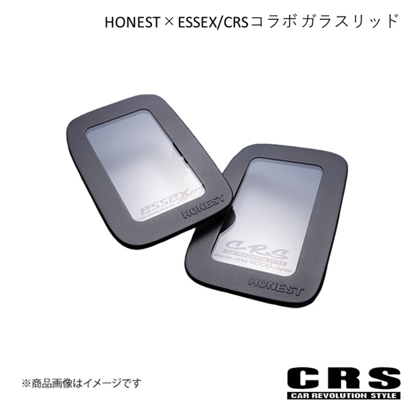 HONEST製 ハイエースガラスリッド 200系1型～6型 シャーク サメ ガラス