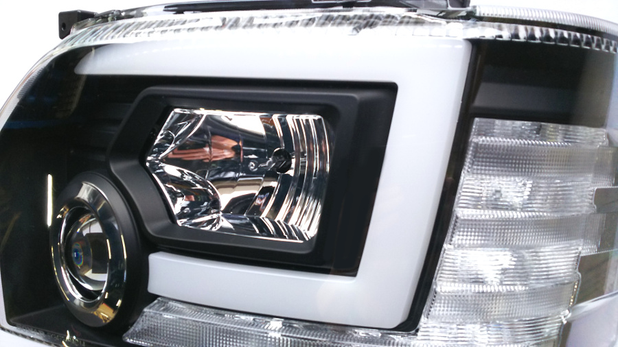 CLEAR WORLD プロジェクターヘッドランプ 純正ハロゲン車用 インナーブラック ハイース/レジアスエース H200系(4型/5型/6型/7型) CHT-17_3
