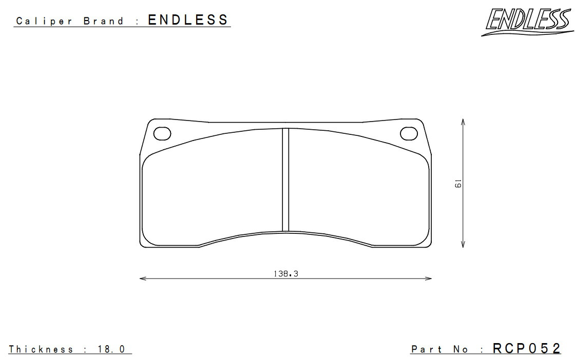 ENDLESS エンドレス システムインチアップキット-3 6POT フロント スカイライン BNR32 純正スミトモキャリパー装着車 ECZ6ZBNR32_1