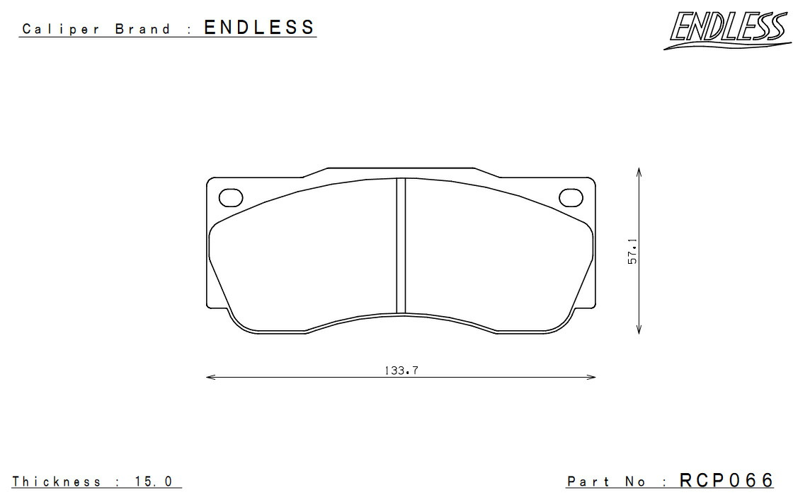 ENDLESS エンドレス システムインチアップキット チビ6 フロント FIAT ABARTH 500 esseesse含む EEZ5X500ABの画像