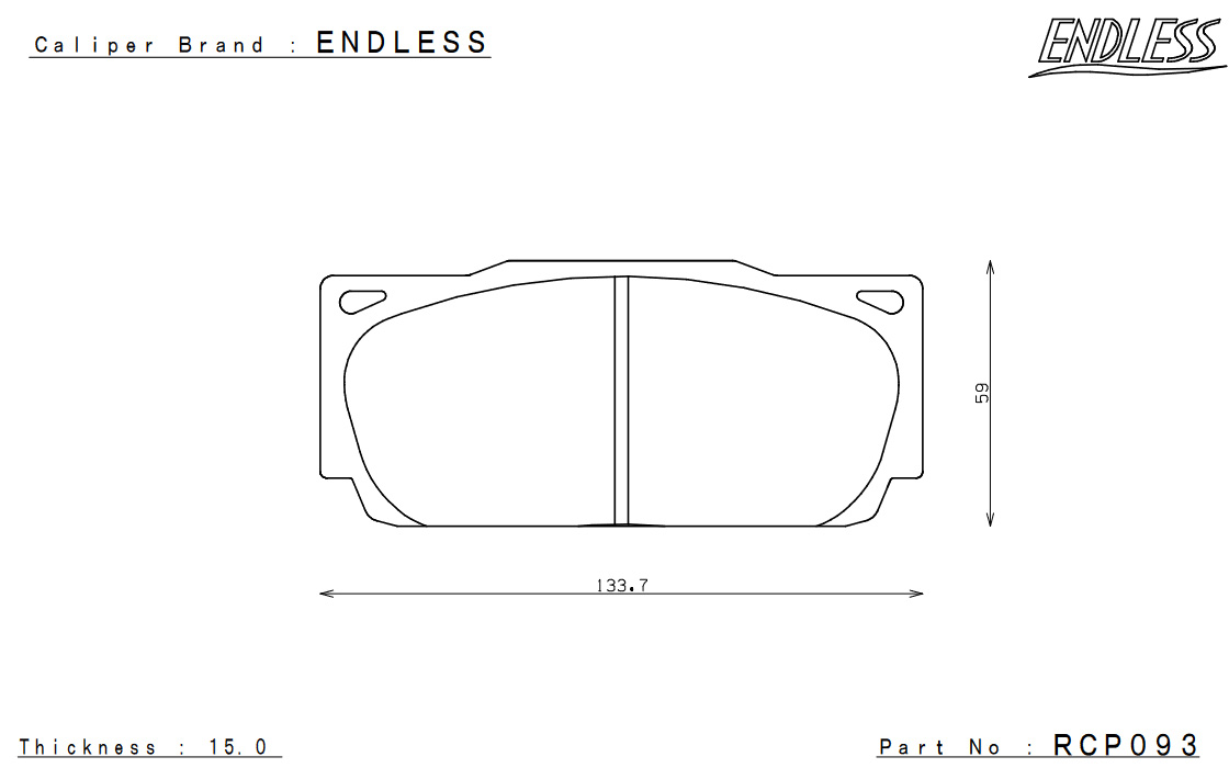 ENDLESS エンドレス システムインチアップキット チビ6 Wagon フロント エスティマ ACR30W/ACR40W/MCR30W/MCR40W ECZWCR30Wの画像