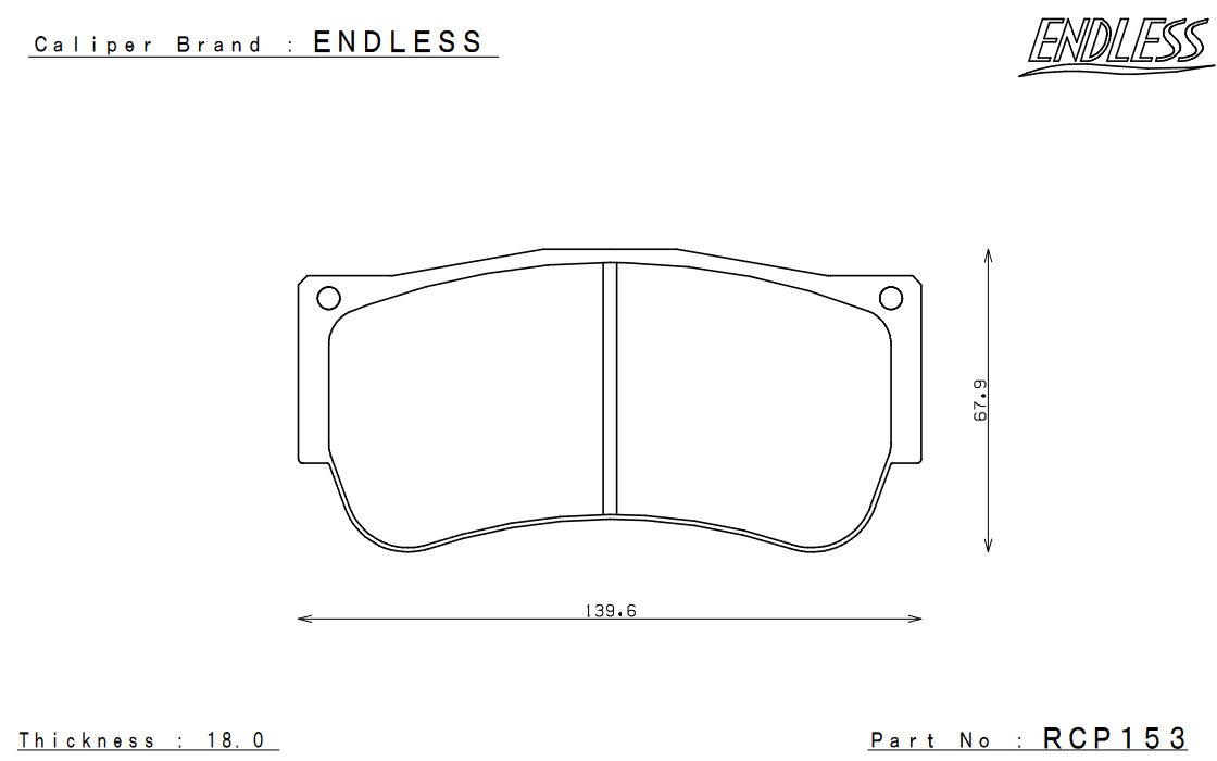 ENDLESS システムインチアップキット Racing MONO4&Racing MONO4r フロント&リア 前後セット GR86 ZN8 EDYAXZN8