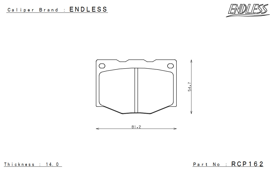 ENDLESS（エンドレス） ブレーキキット M4&S2-2 フロント&リア 前後