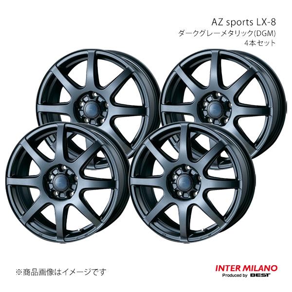 INTER MILANO インターミラノ AZ sports LX-8 ホイール 4本セット【16