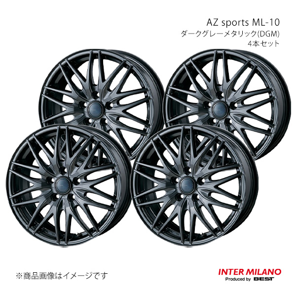 INTER MILANO インターミラノ AZ sports ML-10 ホイール 4本セット【17 