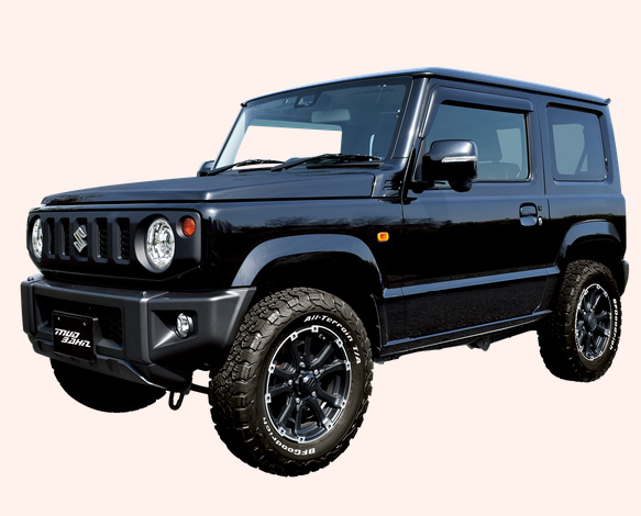 INTER MILANO インターミラノ MUD BAHN XR-600S ホイール 1本単品【15×6.0J 6-139.7 INSET33 セミグロスブラック/リムポリッシュ】の画像
