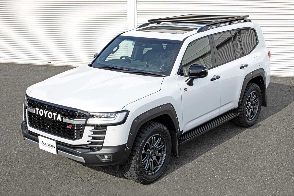 JAOS ジャオス フラットラック 1250×1400 ルーフレール用 ランドクルーザー 300系 GR SPORT 21.08〜 B411460NS