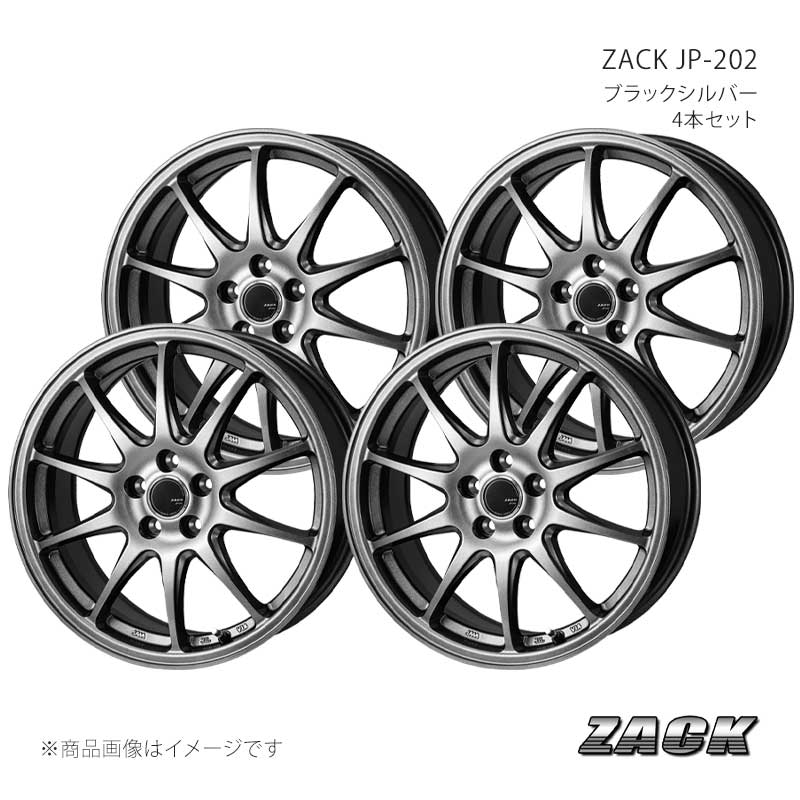 ZACK JP-202 ウィッシュ 10系 アルミホイール4本セット【15×6.0J 5-100