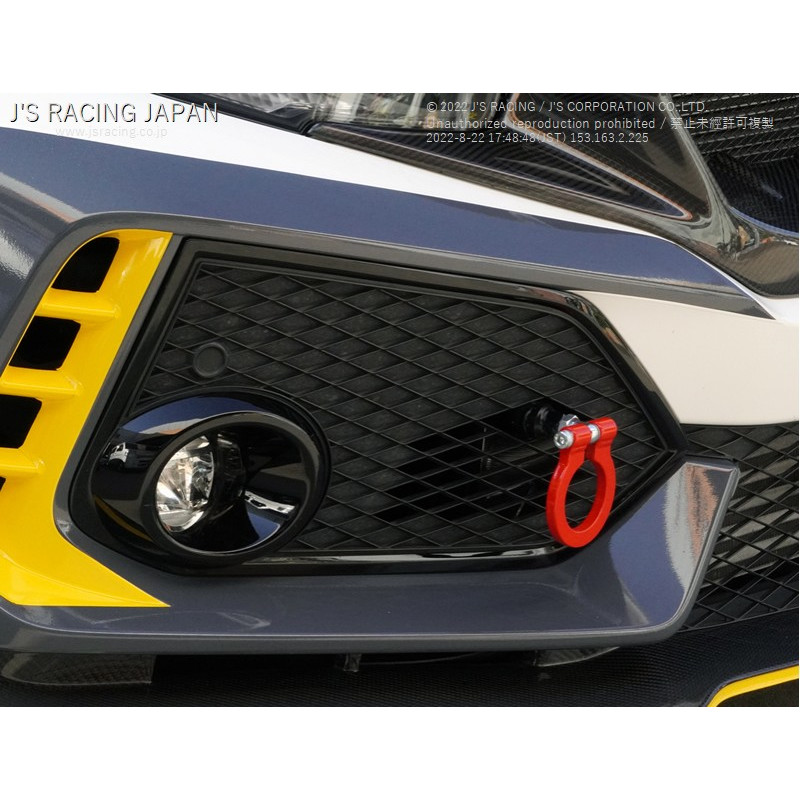 J'S RACING（ジェイズレーシング） フロント牽引フック シビック Type