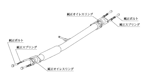 柿本改 柿本 カキモト センターパイプ(純正触媒取り外しタイプ