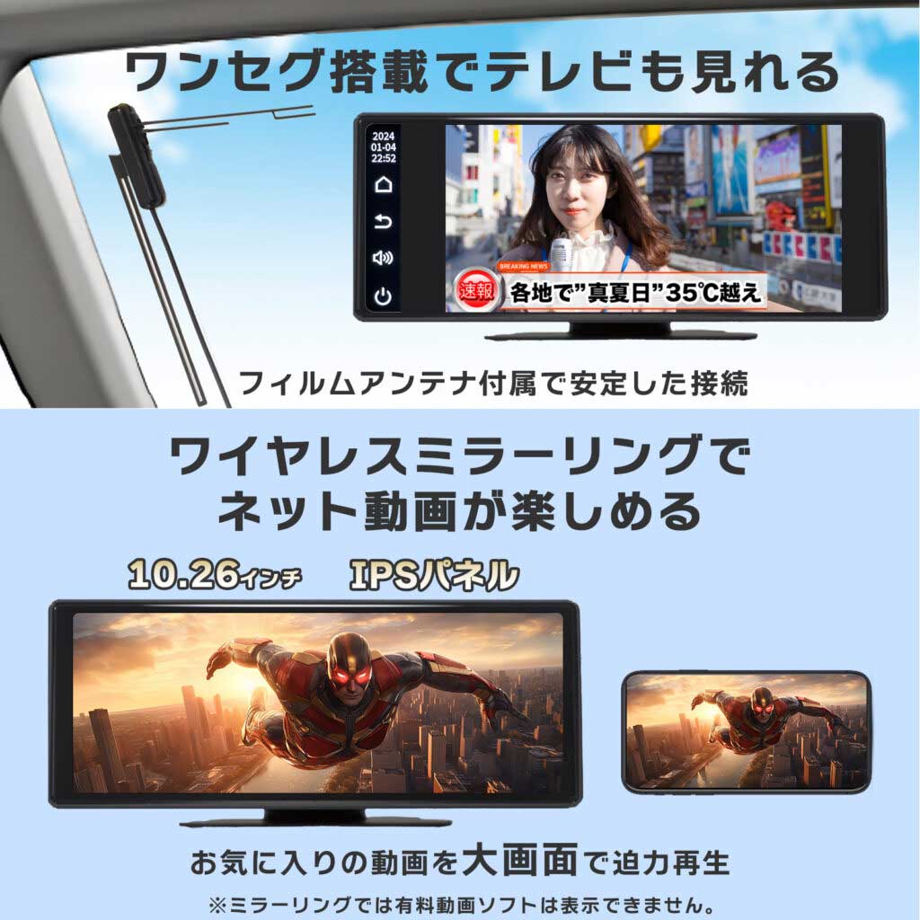 慶洋エンジニアリング KEIYO ディスプレイオーディオ+バックカメラ