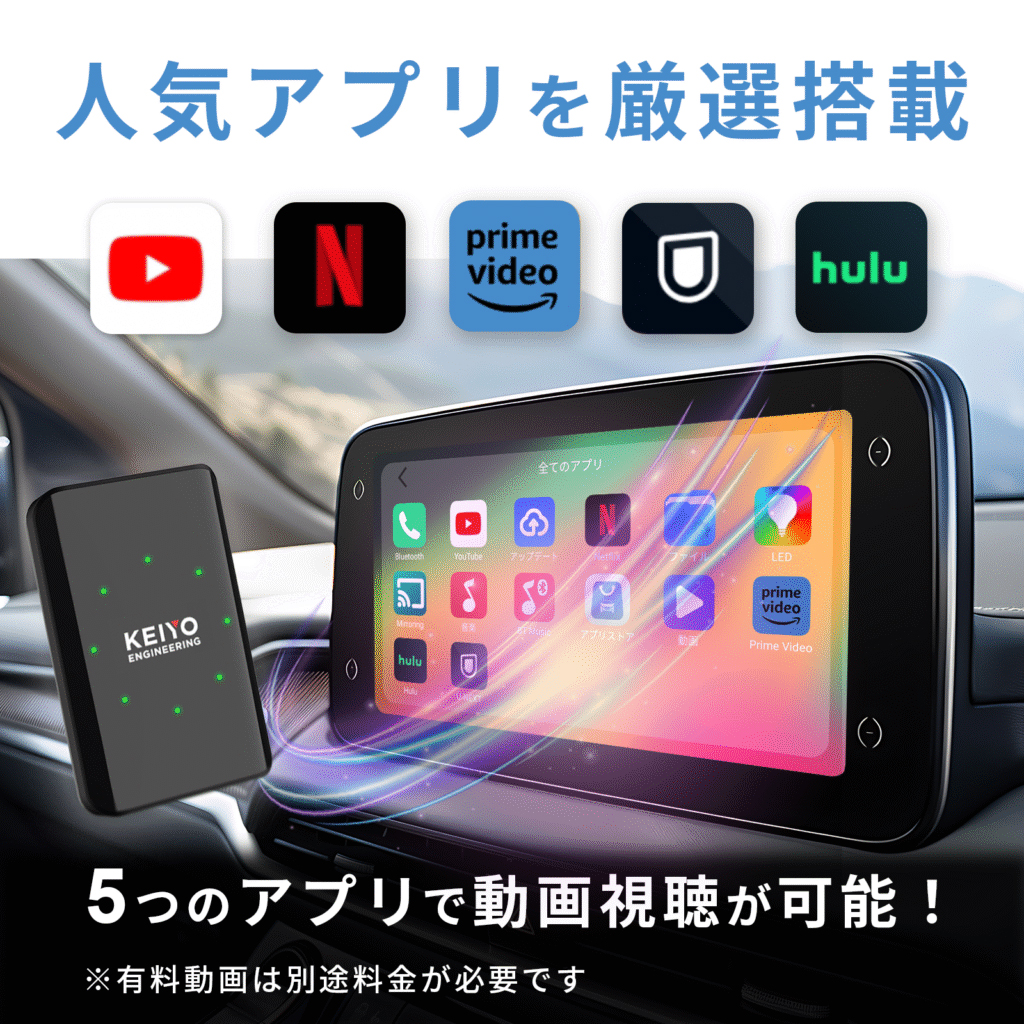 慶洋エンジニアリング KEIYO APP CAST Light AN-S149 : CARPLUS - 通販