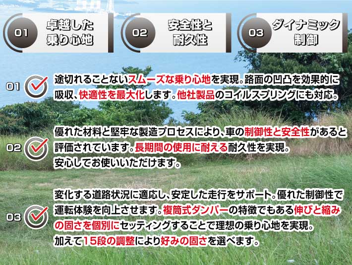 MotorFarm FARM サスペンションセット EXTREMER BLACK SSPROEXBK 2インチ アームカラー：白 ジムニー JB23/33/43 FSSPROJBEXBK_1