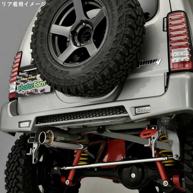 MotorFarm モーターファーム PXC リアバンパー 未塗装 ジムニー JB23 