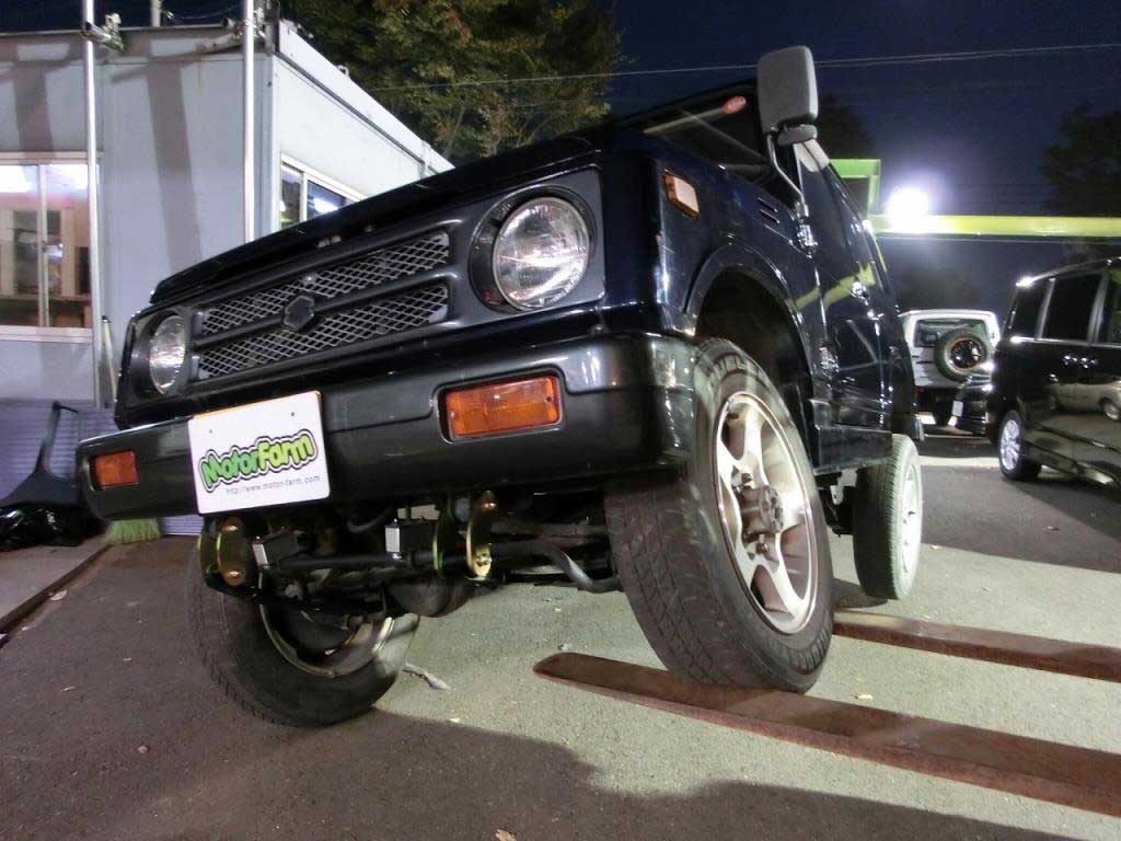 ジムニー sj30 ja11 ja71 足回り リア デフ 5.125 MotorFarm モーターファーム ジムニーリーフタイプS足回りキット FARM