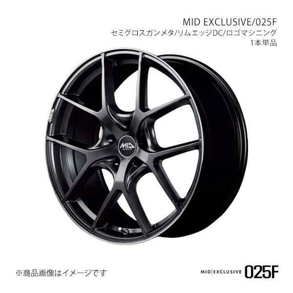 エスティマアルミホイール マルカサービス MID EXCLUSIVE/025F エスティマ ACR50/55W アルミ