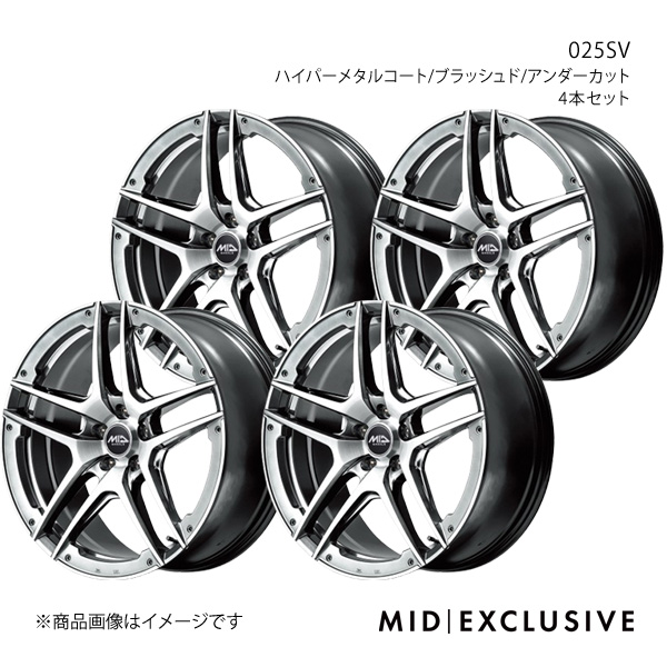マルカサービス MID EXCLUSIVE/025SV クラウン 180系 ホイール4