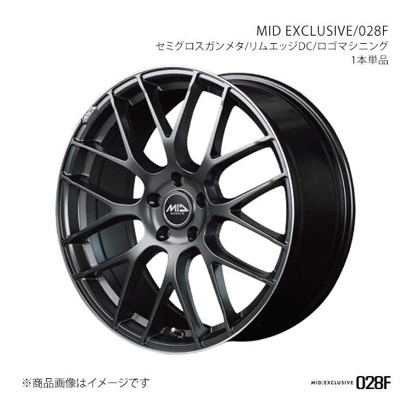 マルカサービス MID EXCLUSIVE/028F CX-30 DM系 アルミホイール1本【18