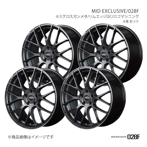 マルカサービス MIDエクスクルーシブ/028F アルミホイール4本セット