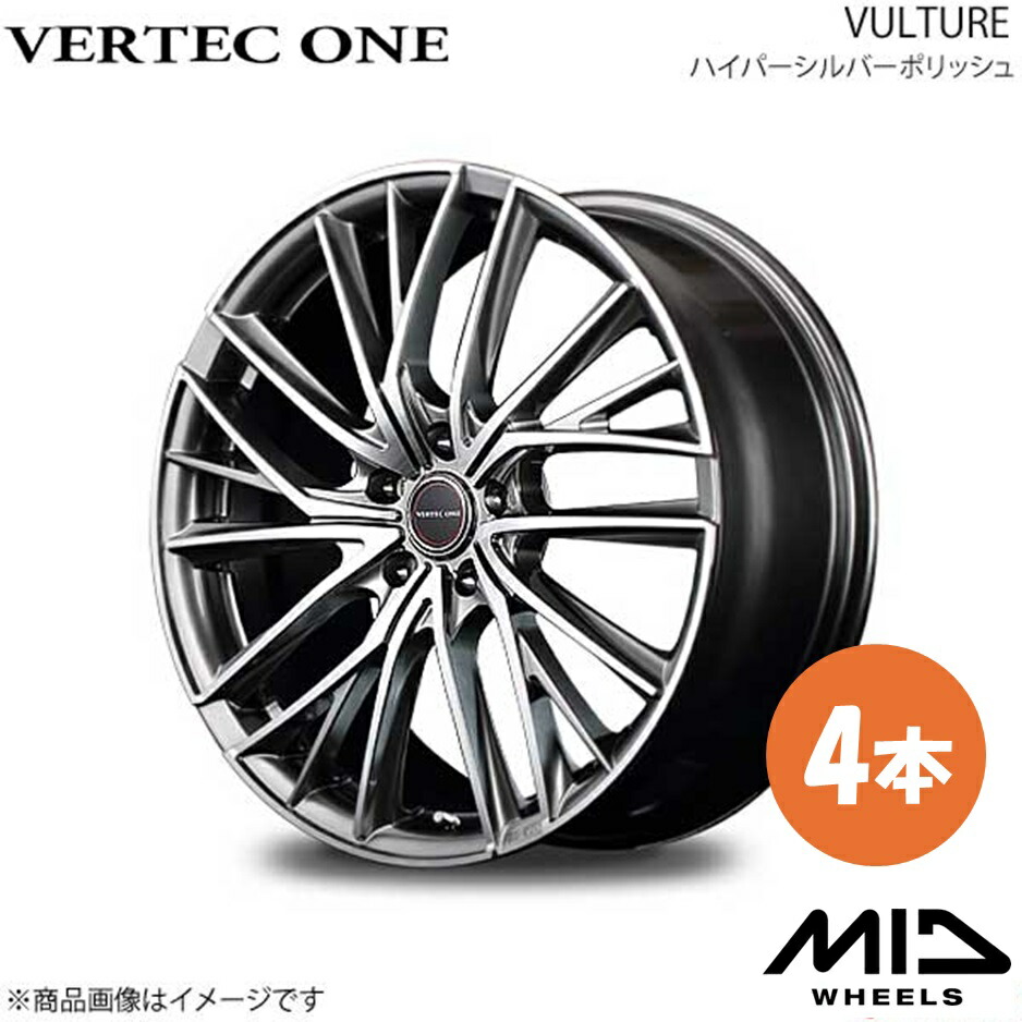 VERTEC ONE/VULTURE スペーシア/カスタム/ギア MK53S ホイール4