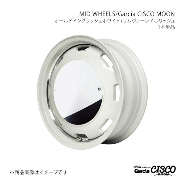 マルカサービス - Garcia CISCO MOON MR手押し車 MF33S 軽銀車輪1本【14×4.5J 4-100 INSET45 WHV】Y26C44543345WH2N タイヤ、ホイール-車、バイク、自転車-自動車