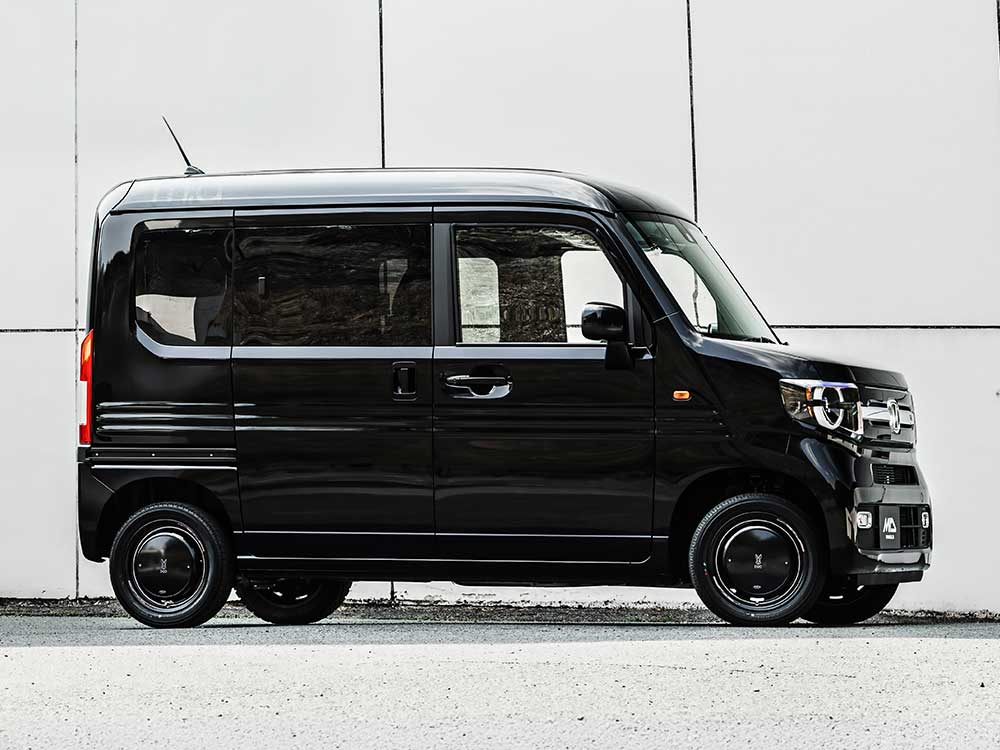 マルカサービス MID WHEELS×DOD/ウシャリントバリ エブリィワゴン