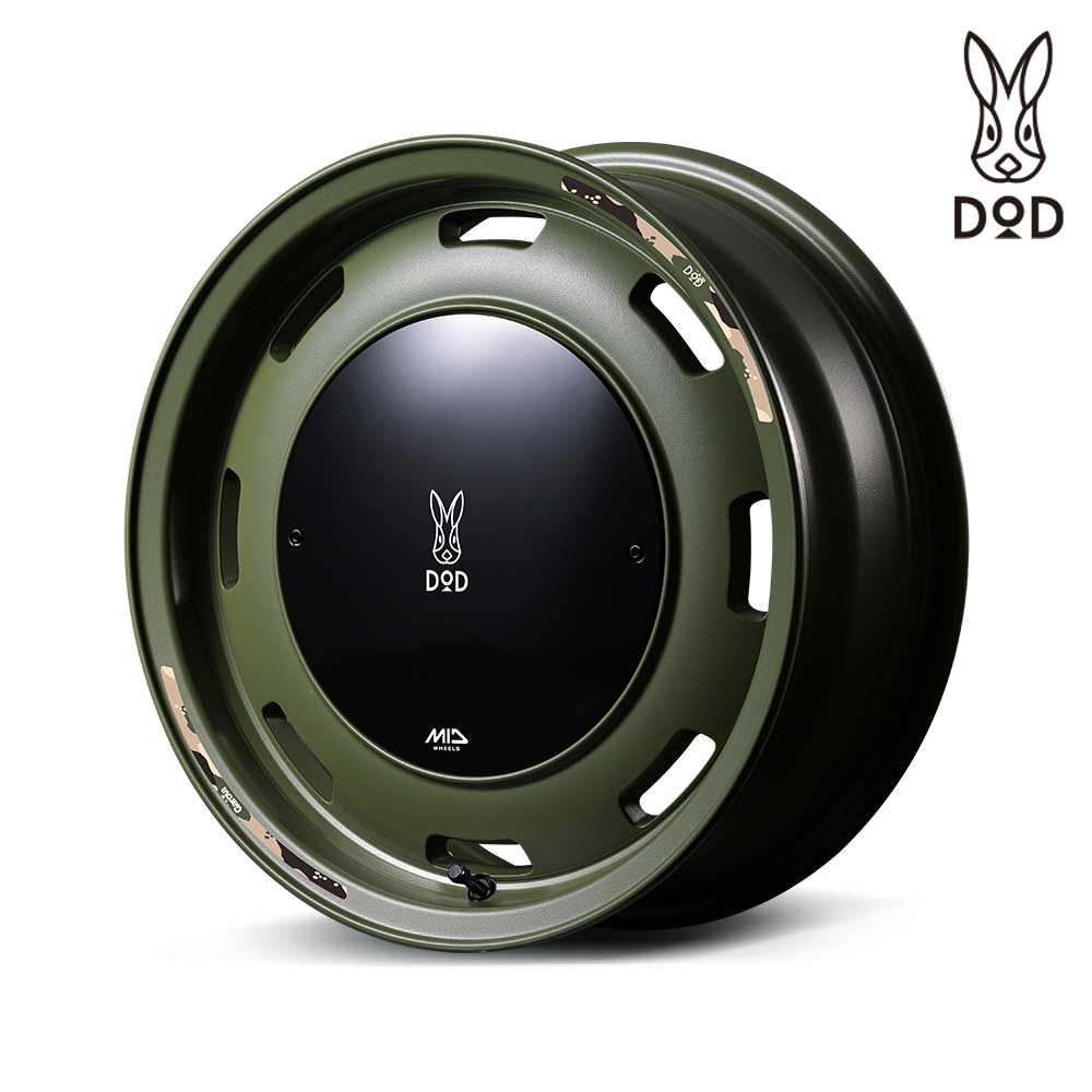 マルカサービス MID WHEELS×DOD/ウシャリントバリ ライフ JC系 アルミ