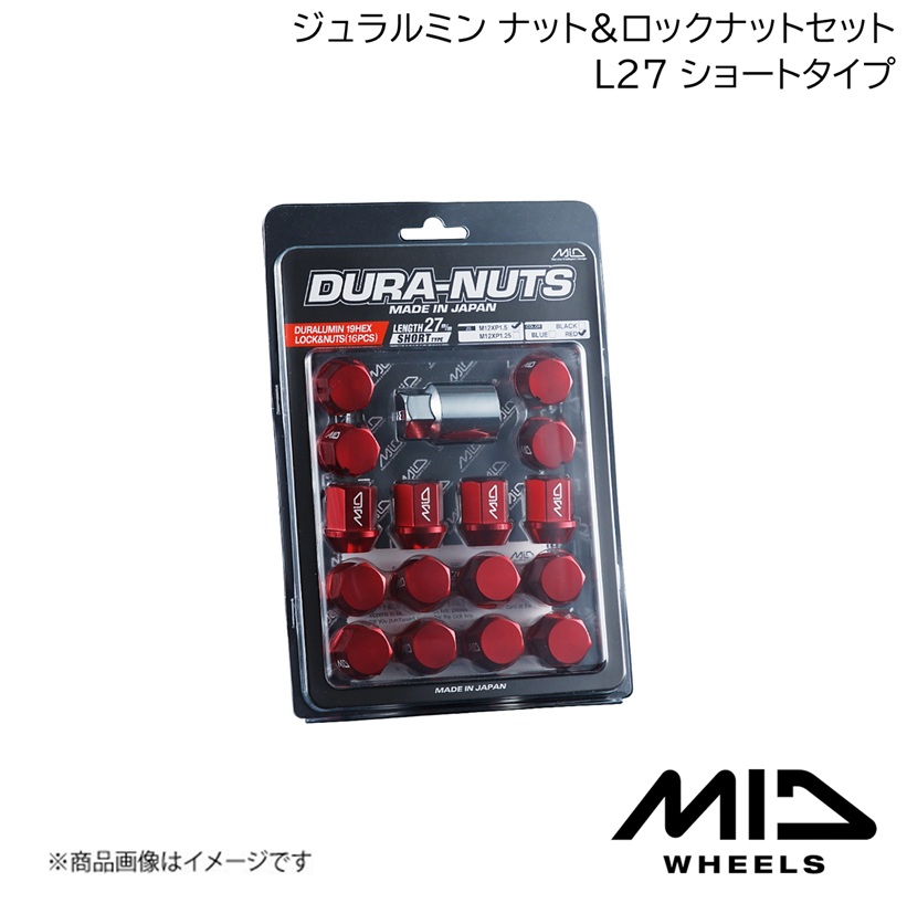 マルカサービス MID/マルカサービス ジュラルミンロック＆ナットセット 