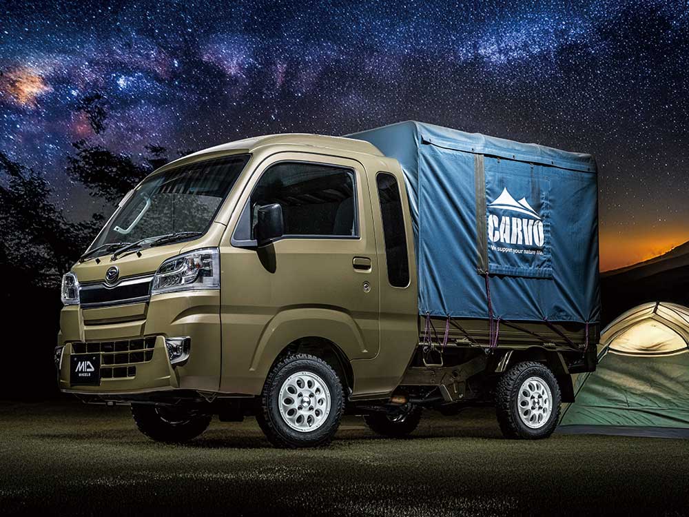 MID WHEELS/ガイアX アルミホイール1本【12×3.50B 4-100 INSET45 BPC】MID WHEELS/GAIA X D97623543345039N×1の画像