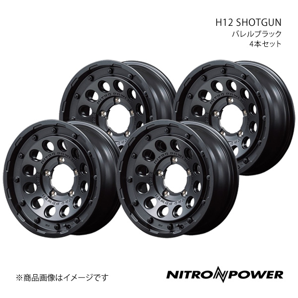 NITRO POWER/H12 SHOTGUN ジムニー 64系 アルミホイール4本