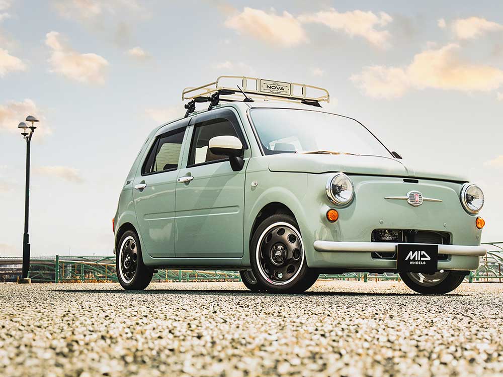 マルカサービス MID WHEELS/maneki フレアワゴン MM54S/94S アルミ