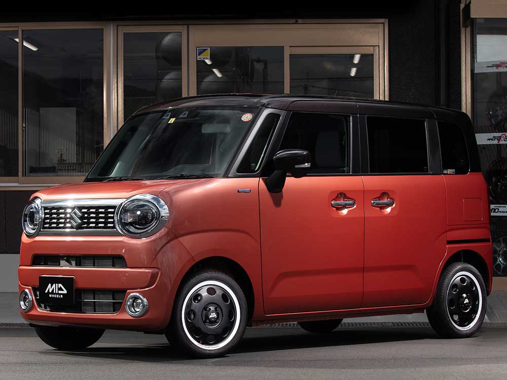 マルカサービス MID WHEELS/maneki フレアワゴン MM54S/94S アルミ