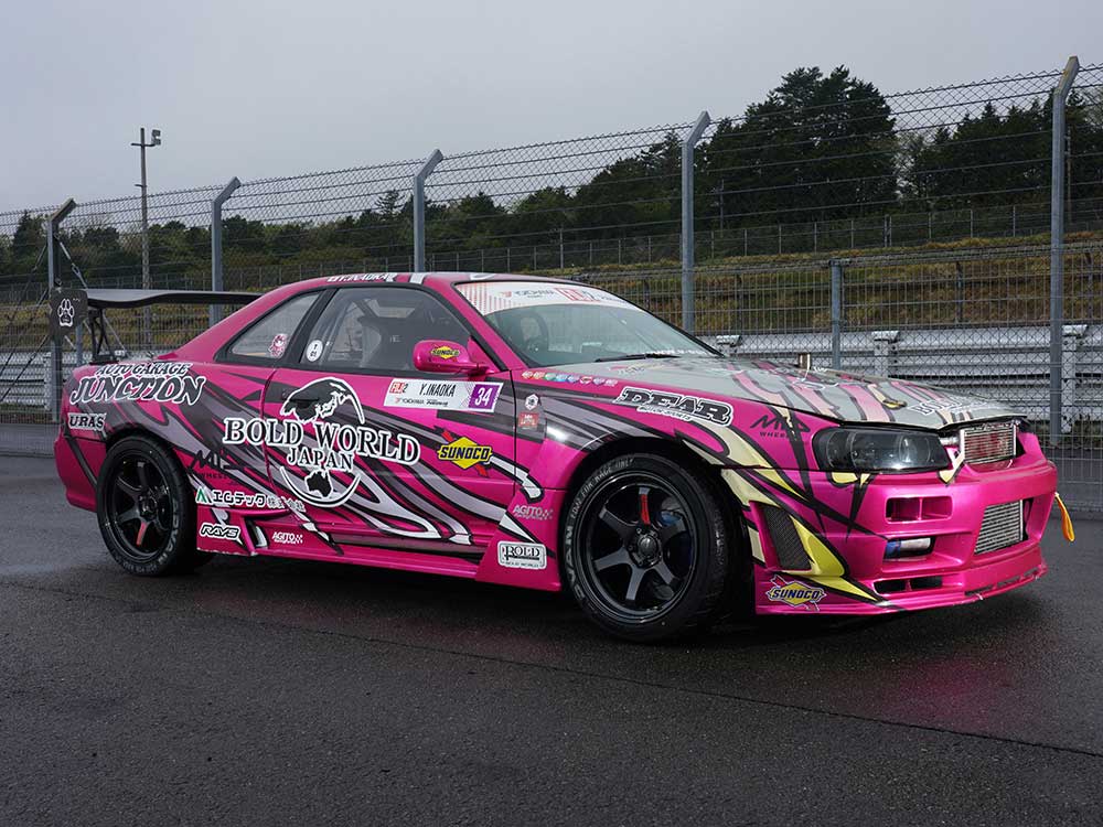 マルカサービス MIDレーシング/R06 アルミホイール4本セット【17×7.5J