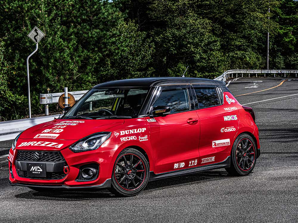 マルカサービス MID RACING/R25Plus スイフトスポーツ ZC32S アルミ