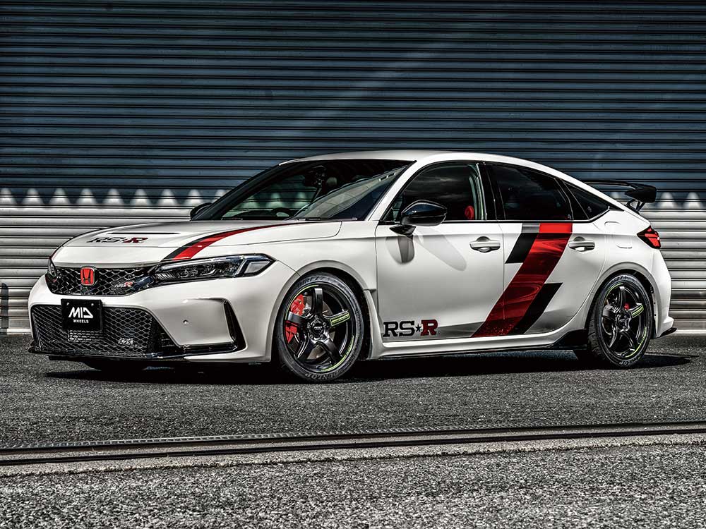 マルカサービス MID RACING/R50 TypeS GR86 ZN8 アルミホイール1本【17