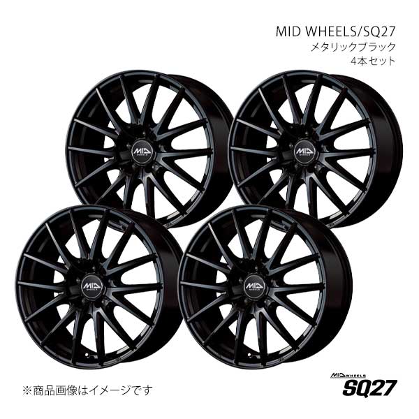 ガジュマル27 マルカサービス MID WHEELS/SQ27 スイフトスポーツ ZC33S アルミ